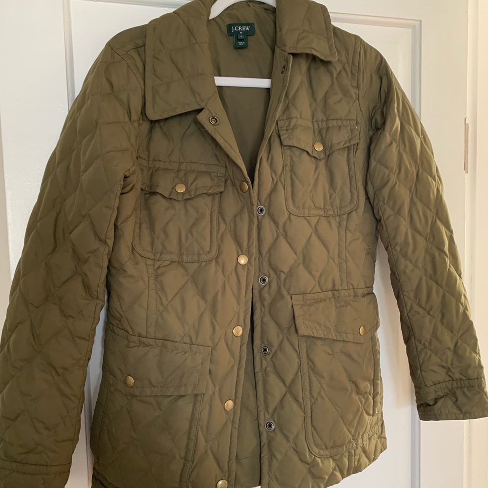 Jcrew Factory Quilted Jacket